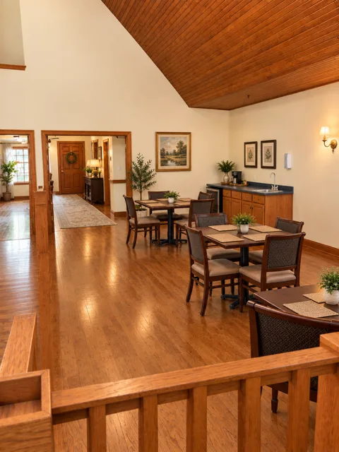 Dining room at Adava Care of Hartland in Hartland, WI
