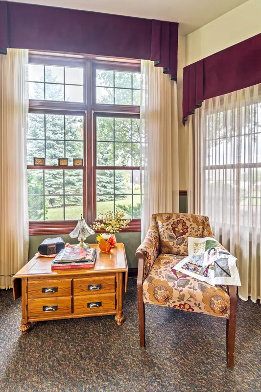 Memory care interior at Adava Care Neenah in Neenah, WI