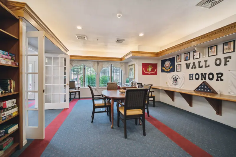 Memory care interior at Adava Care Pewaukee in Pewaukee, WI