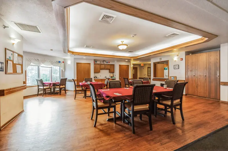 Memory care interior at Adava Care Pewaukee in Pewaukee, WI